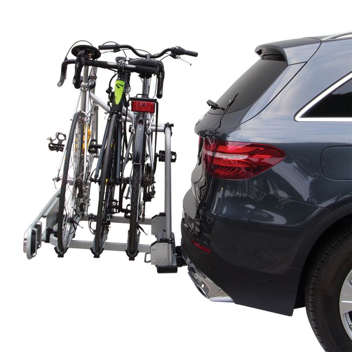 Fahrradträger Aluminium für Anhängerdeichsel - für 2 Fahrräder