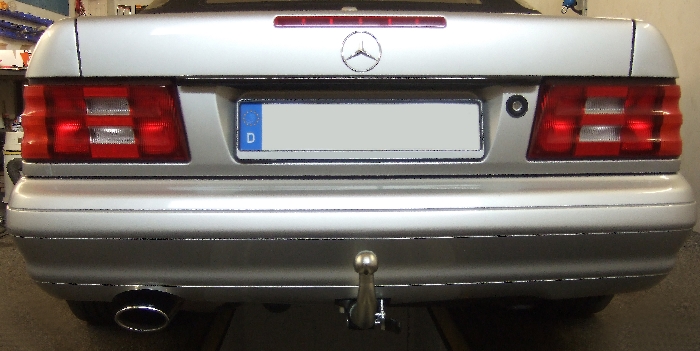 AnhÃ¤ngerkupplung abnehmbar Mercedes SL R129, 280SL, 300SL 24, 500SL AHK  abnehmbar 1101464 Elektrosatz nachrÃ¼sten Montage